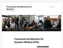 Tablet Screenshot of fas-method.org